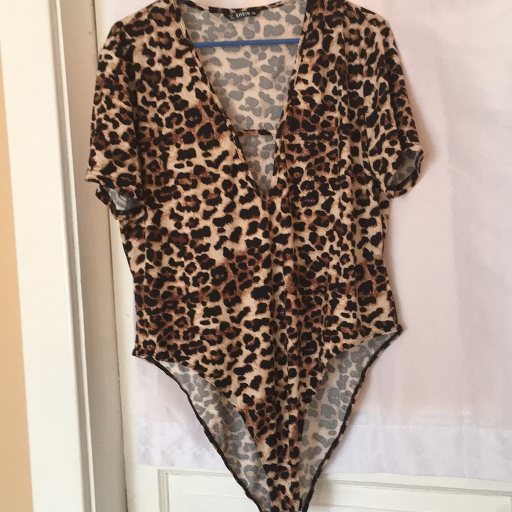 Leopard bodysuit
